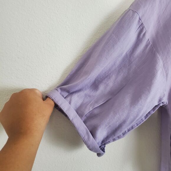 Urban Outifitters Sleep Shirt Small Purple Out From Under Vera Boxy Lounge Relax - Picture 5 of 10